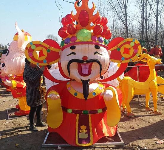 石嘴山节日彩灯制作